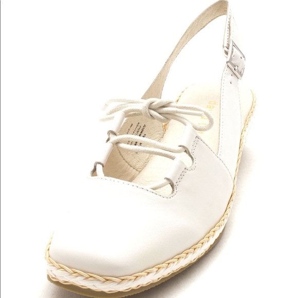 David Tate white leather Gilly - Picture 2 of 7